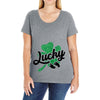 Lucky Irish Baby Ladies Curvy T-Shirt