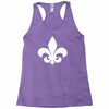 fleur de lis sticker vinyl Racerback Tank