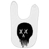 trickle skull Baby Bibs