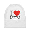 i love mum Baby Beanies