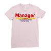 Manager Of Myselfy i Was Nobody Before Social Media Ladies Fitted T-Shirt