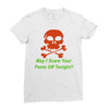halloween pickup line Ladies Fitted T-Shirt