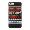 santa only comes once a year grammy is always here to cheer iPhone 7 Case