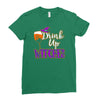 drink up witches Ladies Fitted T-Shirt