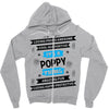 It's A Poppy Thing Zipper Hoodie