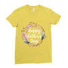 Happy Father's Day Ladies Fitted T-Shirt
