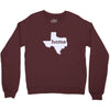 home Texas t-shirt Crewneck Sweatshirt