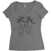 Pablo Picasso War And Peace 1952 Women's Triblend Scoop T-shirt