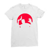 moonlight dark Ladies Fitted T-Shirt