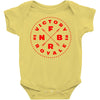 fornite victory royale red Baby Bodysuit