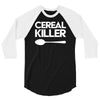 cereal killer 3/4 Sleeve Shirt