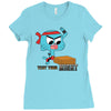 gumball test your might Ladies Fitted T-Shirt