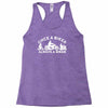 once a biker always a biker motorcycle Racerback Tank