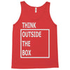 think outside the box Tank Top