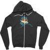 rep ak designs Zipper Hoodie