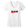 raw Women's V-Neck T-Shirt