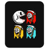 pac skull copy Mousepad