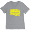 danger danger friend zone funny slogan V-Neck Tee