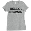 hello newman funny t shirt seinfeld vandelay tee s 3xl Ladies Fitted T-Shirt
