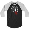 Made In 1973 All Original Parts 3/4 Sleeve Shirt