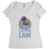 baby cop Women's Triblend Scoop T-shirt