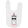 i choose to be a unicorn Baby Bibs