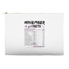 November Girl Facts Sagittarius Accessory Pouches