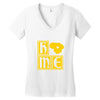lithuania europe home Women's V-Neck T-Shirt