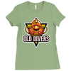 old divers Ladies Fitted T-Shirt