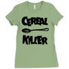 cereale tueur cuillere Ladies Fitted T-Shirt