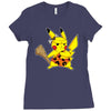 caveman mouse Ladies Fitted T-Shirt