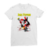 joke fiction Ladies Fitted T-Shirt