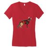 dead shepherd Women's V-Neck T-Shirt