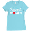 Respect Women Ladies Fitted T-Shirt