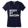 body by bacon Women's V-Neck T-Shirt