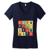 family of thrones Women's V-Neck T-Shirt