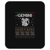 santa gemini christmas ugly t shirts Mousepad