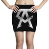 canelo eroded Mini Skirts