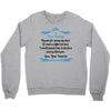 Dear Daddy, Thanks for Being my Dad Baby Boy Letter to Father Crewneck Sweatshirt
