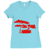 bonsai gardener Ladies Fitted T-Shirt