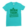 hungover tomorrow best trending Ladies Fitted T-Shirt