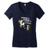 strong is the force of course Women's V-Neck T-Shirt