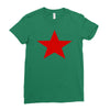 red star army Ladies Fitted T-Shirt