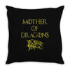 mother of dragons Throw Pillow