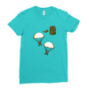 go go go go Ladies Fitted T-Shirt