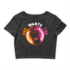 She Wants The D Dunkin Donuts Crop Top