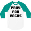 pray for las vegas 3/4 Sleeve Shirt