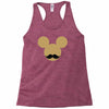 mickey mouse moustache Racerback Tank