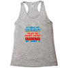 push me around grandma Racerback Tank
