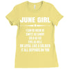 Super June Girl Ladies Fitted T-Shirt